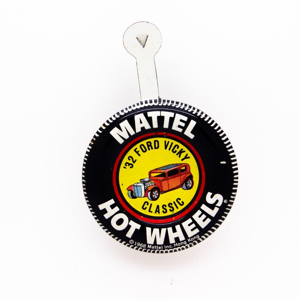Vintage Hot Wheels Redline Tinplate Button Badge All Very Good or Better Picture 36