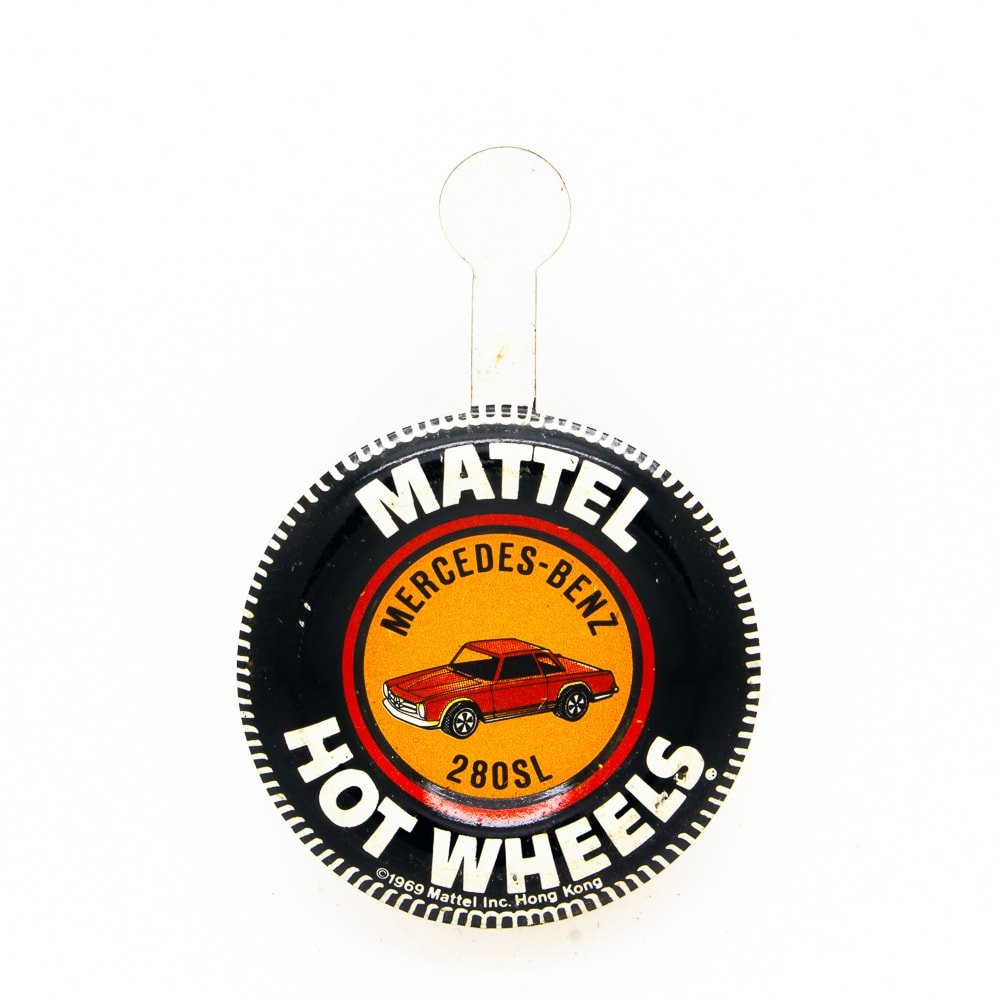 Vintage Hot Wheels Redline Tinplate Button Badge All Very Good or Better Picture 22
