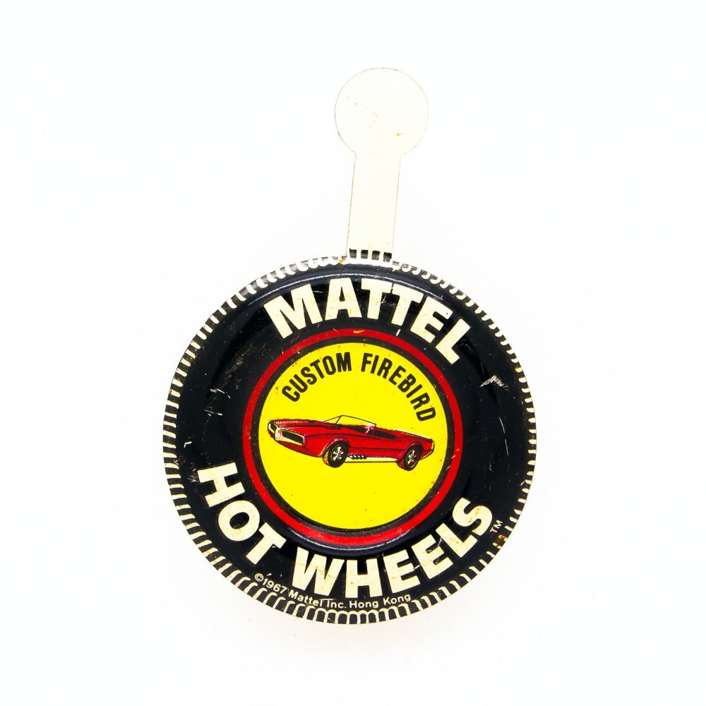 Vintage Hot Wheels Redline Tinplate Button Badge All Very Good or Better Picture 10