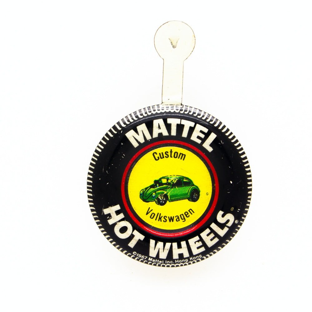 Vintage Hot Wheels Redline Tinplate Button Badge All Very Good or Better Picture 13