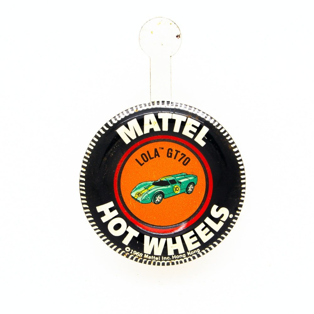 Vintage Hot Wheels Redline Tinplate Button Badge All Very Good or Better Picture 21
