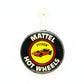 Vintage Hot Wheels Redline Tinplate Button Badge All Very Good or Better