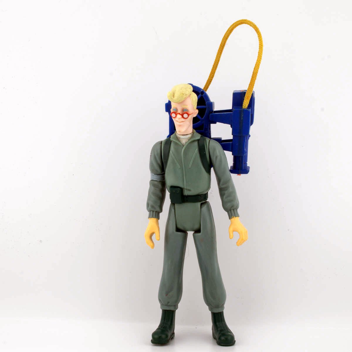 Vintage Kenner Egon Spengler 1986 The Real Ghostbusters Action Figure - DT Collectable Toys