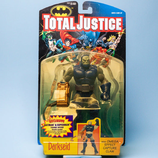 Vintage Kenner Total Justice DARKSEID 1996 DC Comics Action Figure MOC - DT Collectable Toys