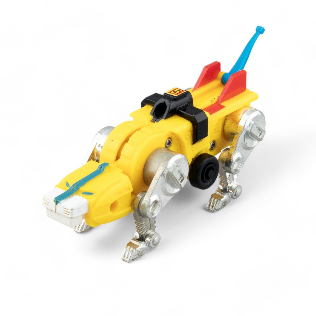 Vintage LJN Voltron Motorized Lion Force Excellent 1986 Action Figures - DT Collectable Toys