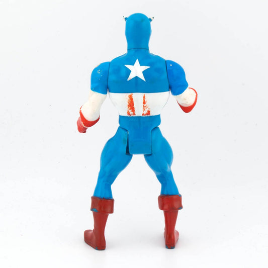Vintage Marvel Secret Wars Captain America 1984 Good Mattel Action Figure - DT Collectable Toys