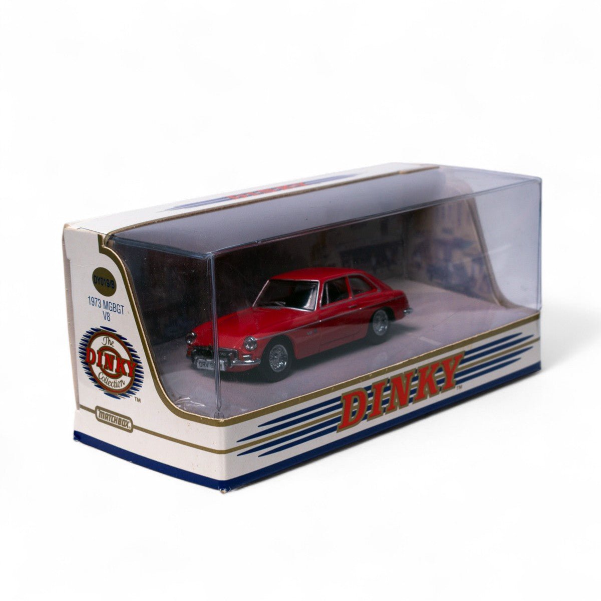 Vintage Matchbox Dinky DY - 19B 1973 MGBGT V8 in Red 1993 MIB Diecast Vehicle Picture 2