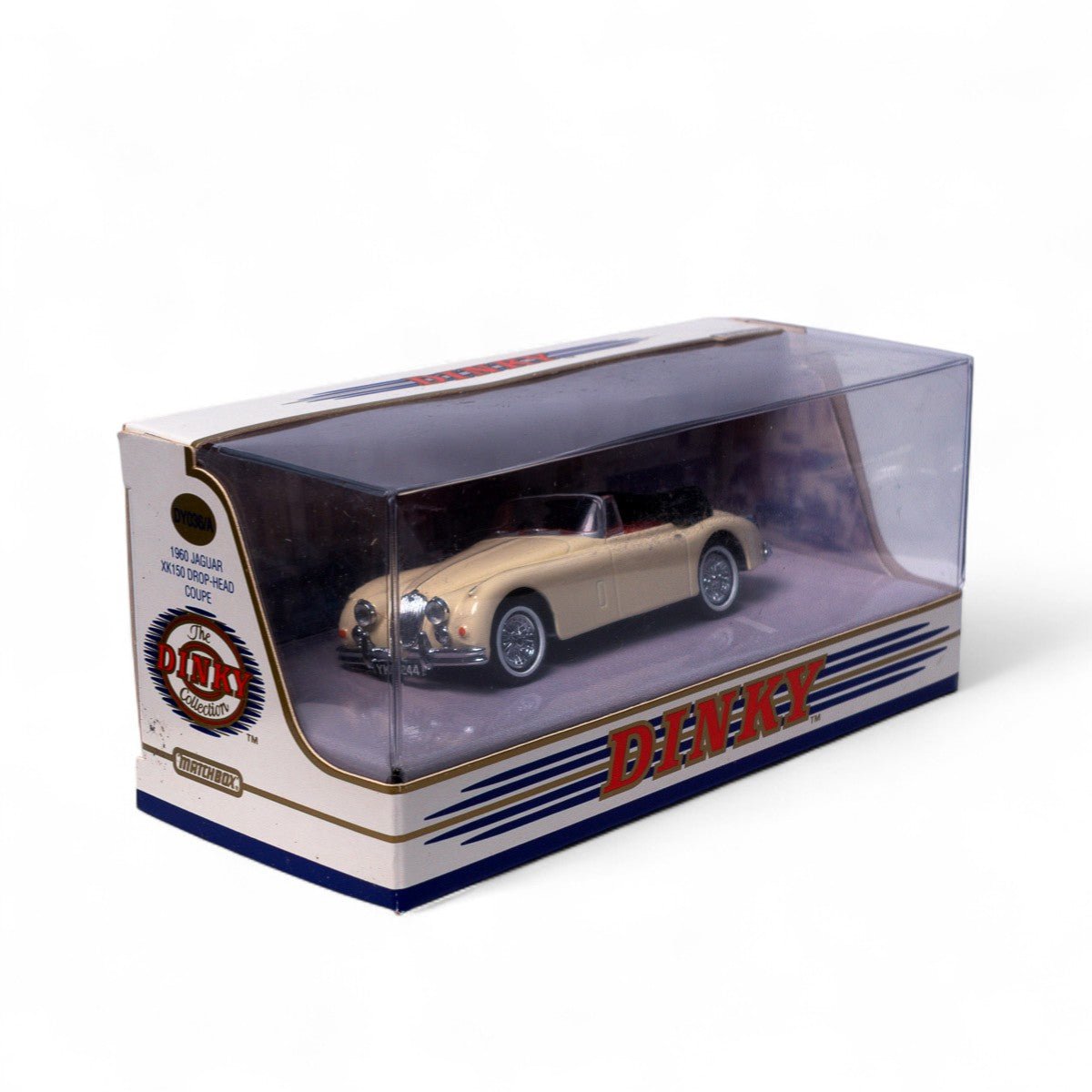 Vintage Matchbox Dinky DY036A 1960 Jaguar XK150 Drop - Head Coupe 1993 MIB Diecast Vehicle Picture 2