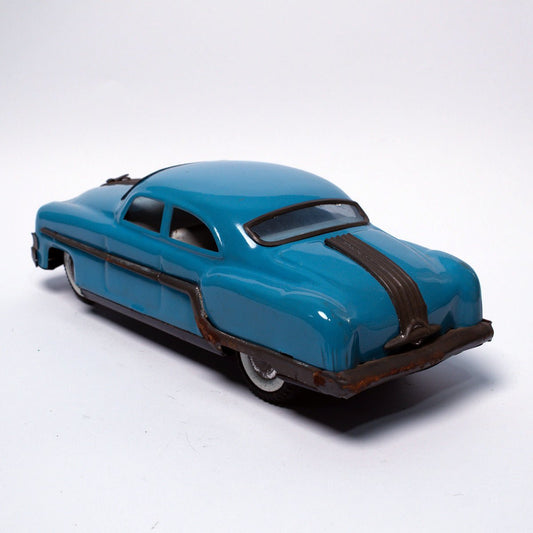 Vintage Minister Delux 1950's Tinplate Friction Mechanical Car Made in India