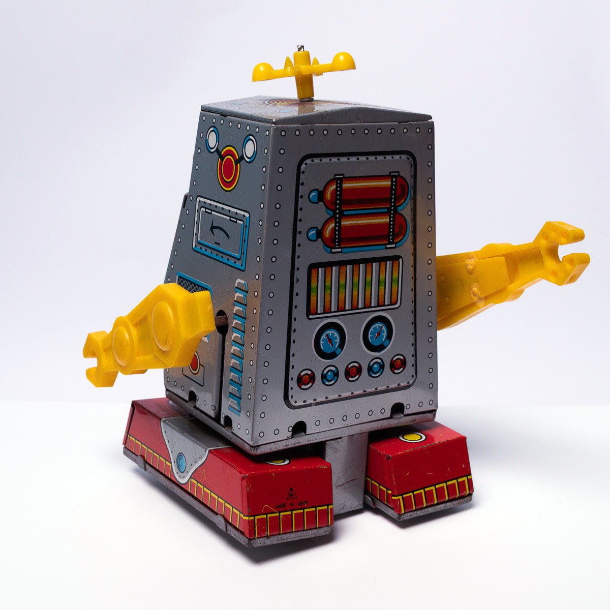 Vintage Noguchi Mechanical Wind - up Super Robot Made in Japan 1960's Robots & Space Toys Picture 4