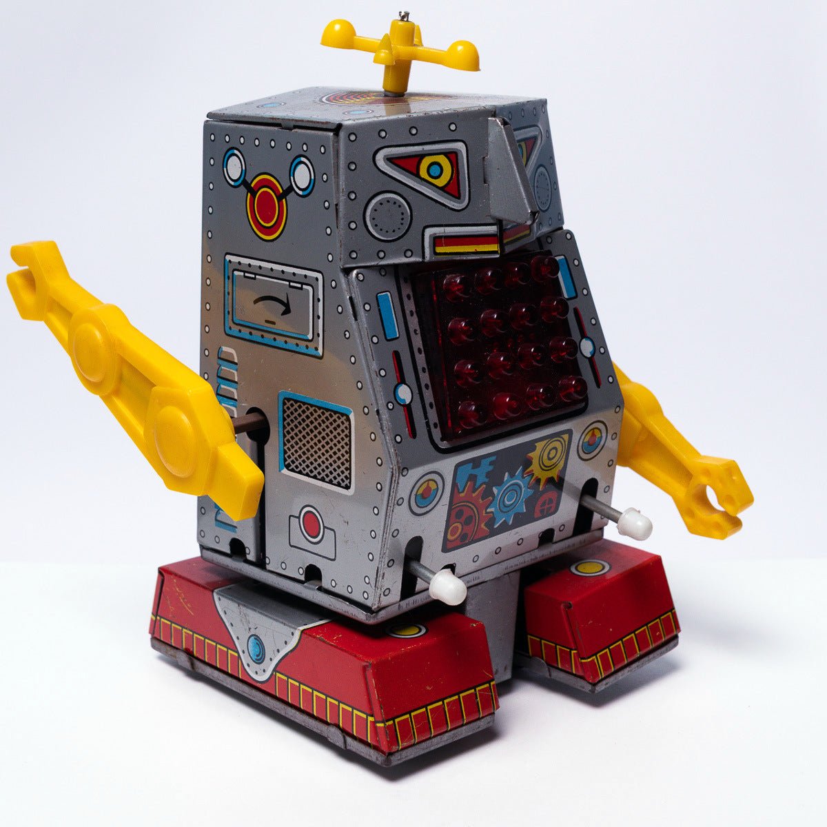 Vintage Noguchi Mechanical Wind - up Super Robot Made in Japan 1960's Robots & Space Toys Picture 9