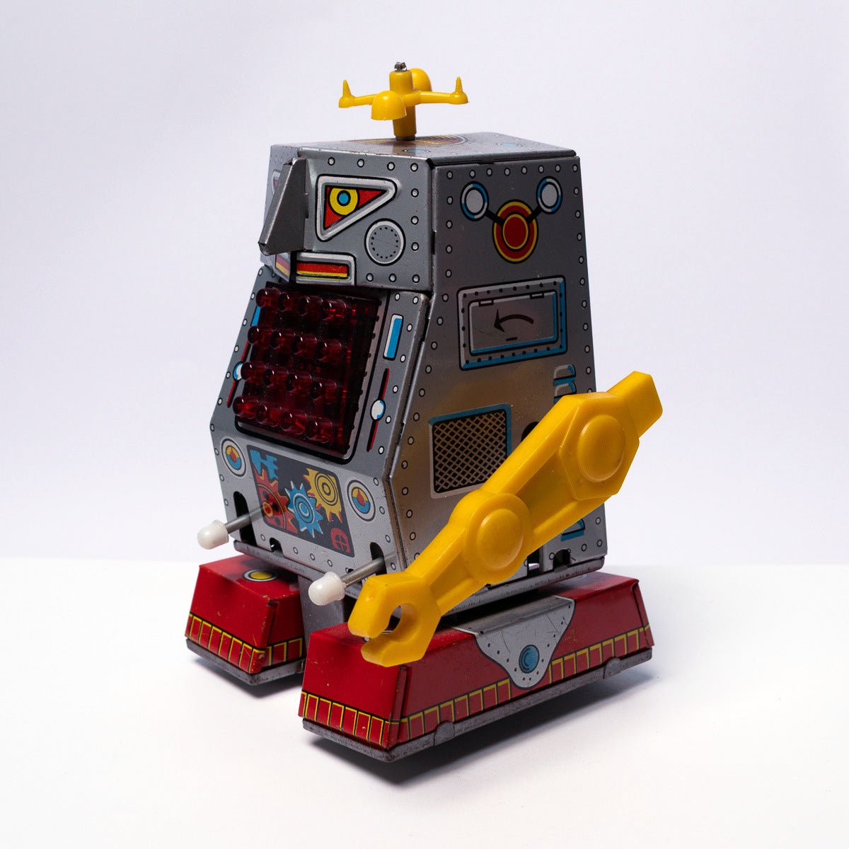 Vintage Noguchi Mechanical Wind - up Super Robot Made in Japan 1960'sRobots & Space Toys Picture 2