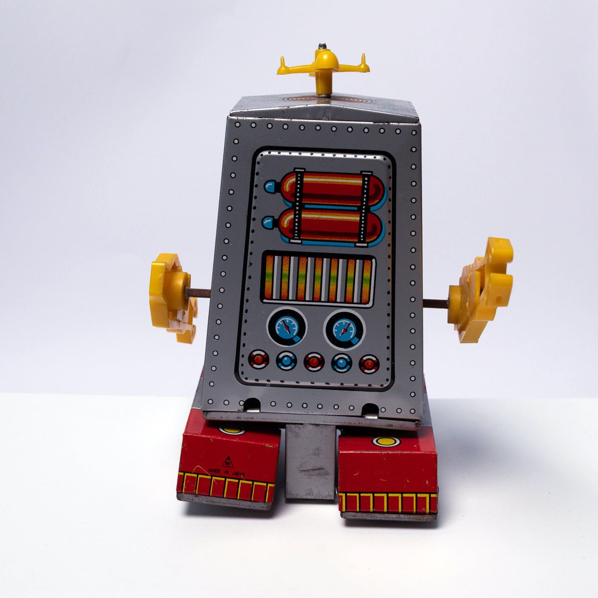 Vintage Noguchi Mechanical Wind - up Super Robot Made in Japan 1960's Robots & Space Toys Picture 5