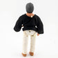 Vintage Remco Karate Kid Sato 1986 Action Figure Excellent - DT Collectable Toys