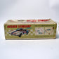 Vintage Rusher Stingray Corvette C - 639 Taiyo Bump 'n Go Tinplate Toy Car MIB