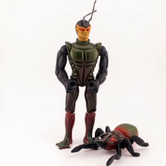 Vintage Sectaurs Warriors of Symbion 1984 SKITO & TOXCID Near Mint Action Figure - DT Collectable Toys