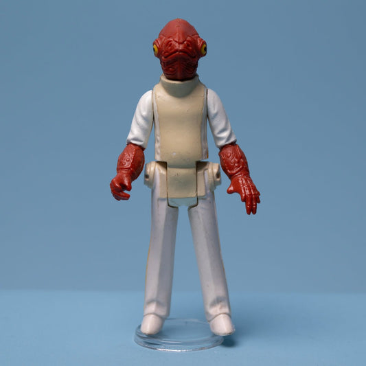 Vintage Star Wars ADMIRAL ACKBAR Excellent Kenner 1982 Taiwan Action Figure - DT Collectable Toys