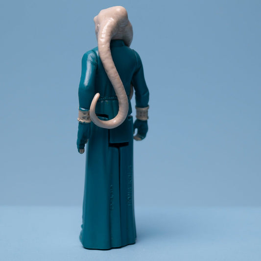 Vintage Star Wars BIB FORTUNA Kenner 1983 Hong Kong (R/Leg) Action Figure Good - DT Collectable Toys