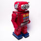 Vintage Super Astronaut Rotate - O - Matic Plastic Legs SJM3006 Tinplate Robot & Box