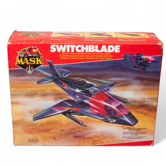 Vintage SWITCHBLADE Kenner M.A.S.K. Complete & Boxed - DT Collectable Toys