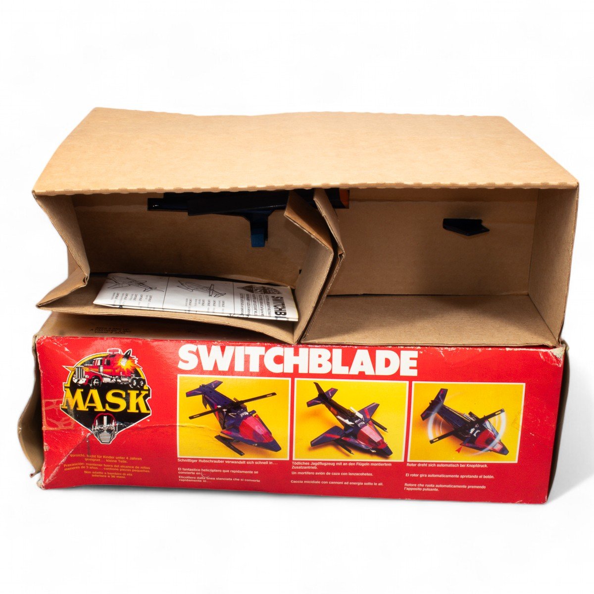 Vintage SWITCHBLADE Kenner M.A.S.K. Complete & Boxed - DT Collectable Toys