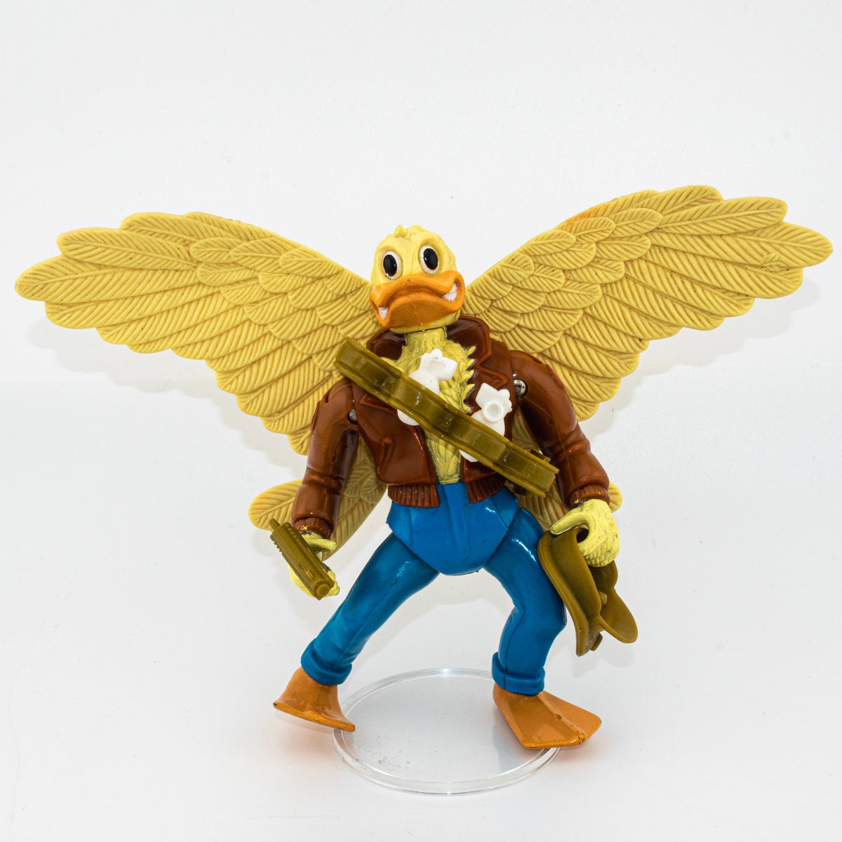 Vintage TMNT Ace Duck 1989 Playmates Teenage Mutant Ninja Turtles Action Figure - DT Collectable Toys