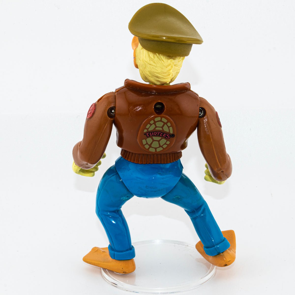 Vintage TMNT Ace Duck 1989 Playmates Teenage Mutant Ninja Turtles Action Figure - DT Collectable Toys