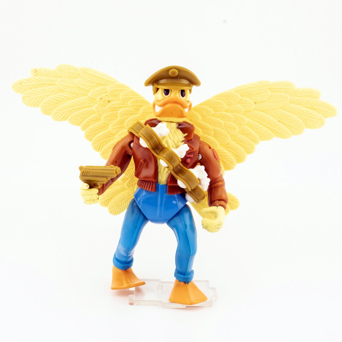 Vintage TMNT Ace Duck 1989 Playmates Teenage Mutant Ninja Turtles Action Figure - DT Collectable Toys