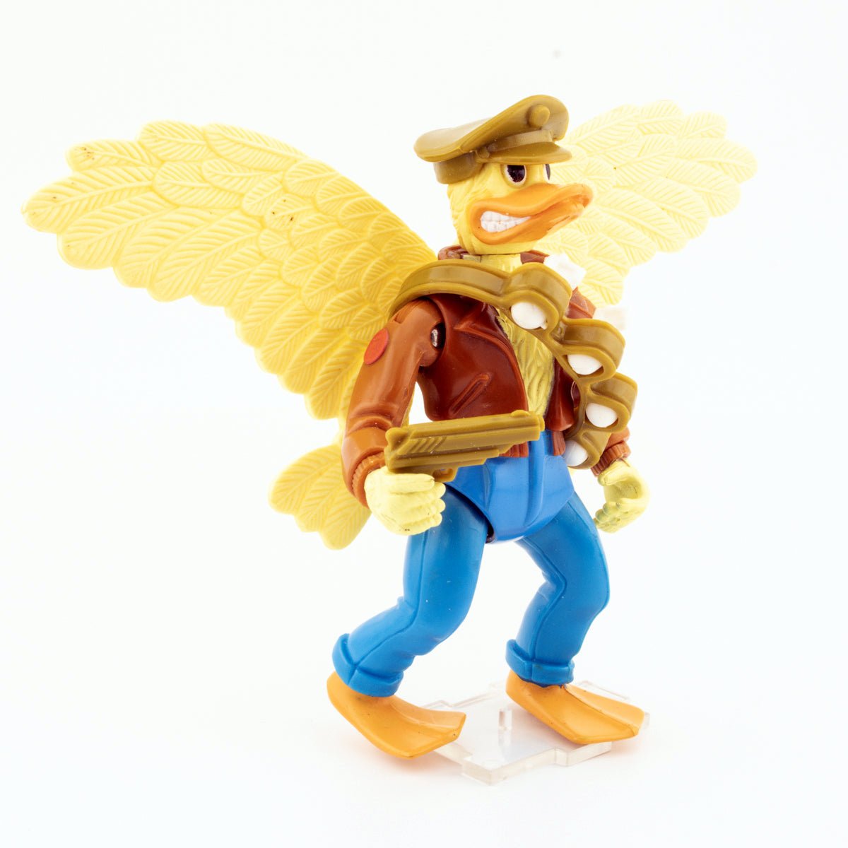 Vintage TMNT Ace Duck 1989 Playmates Teenage Mutant Ninja Turtles Action Figure - DT Collectable Toys