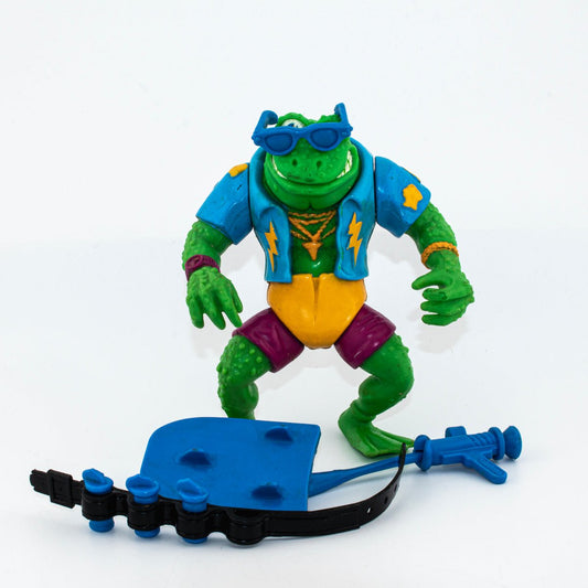 Vintage TMNT Genghis Frog 1989 Playmates Teenage Mutant Ninja Turtles - DT Collectable Toys