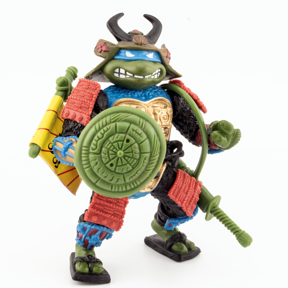Vintage TMNT Leo the Sewer Samurai 1990 Playmates Teenage Mutant Ninja Turtles - DT Collectable Toys