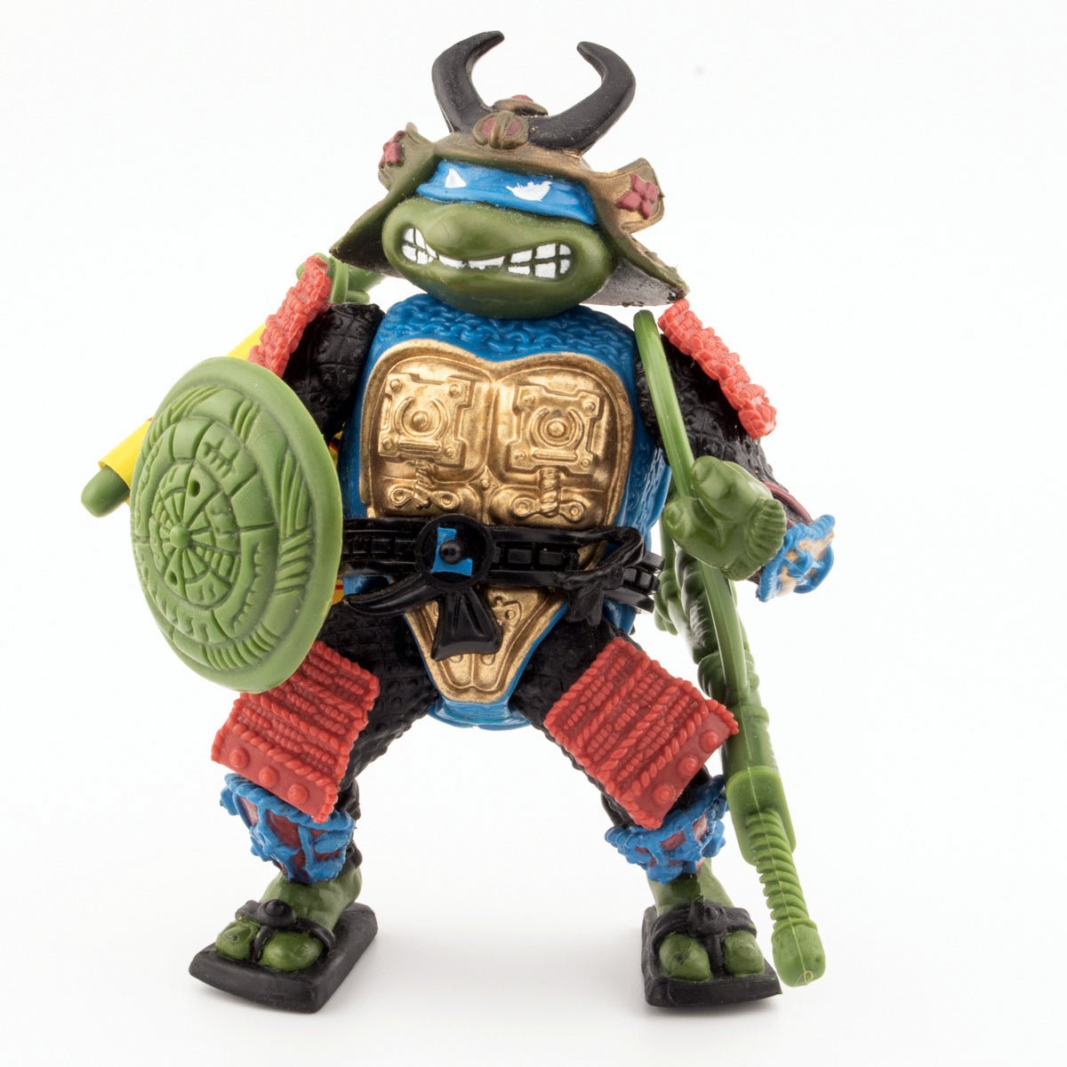 Vintage TMNT Leo the Sewer Samurai 1990 Playmates Teenage Mutant Ninja Turtles - DT Collectable Toys