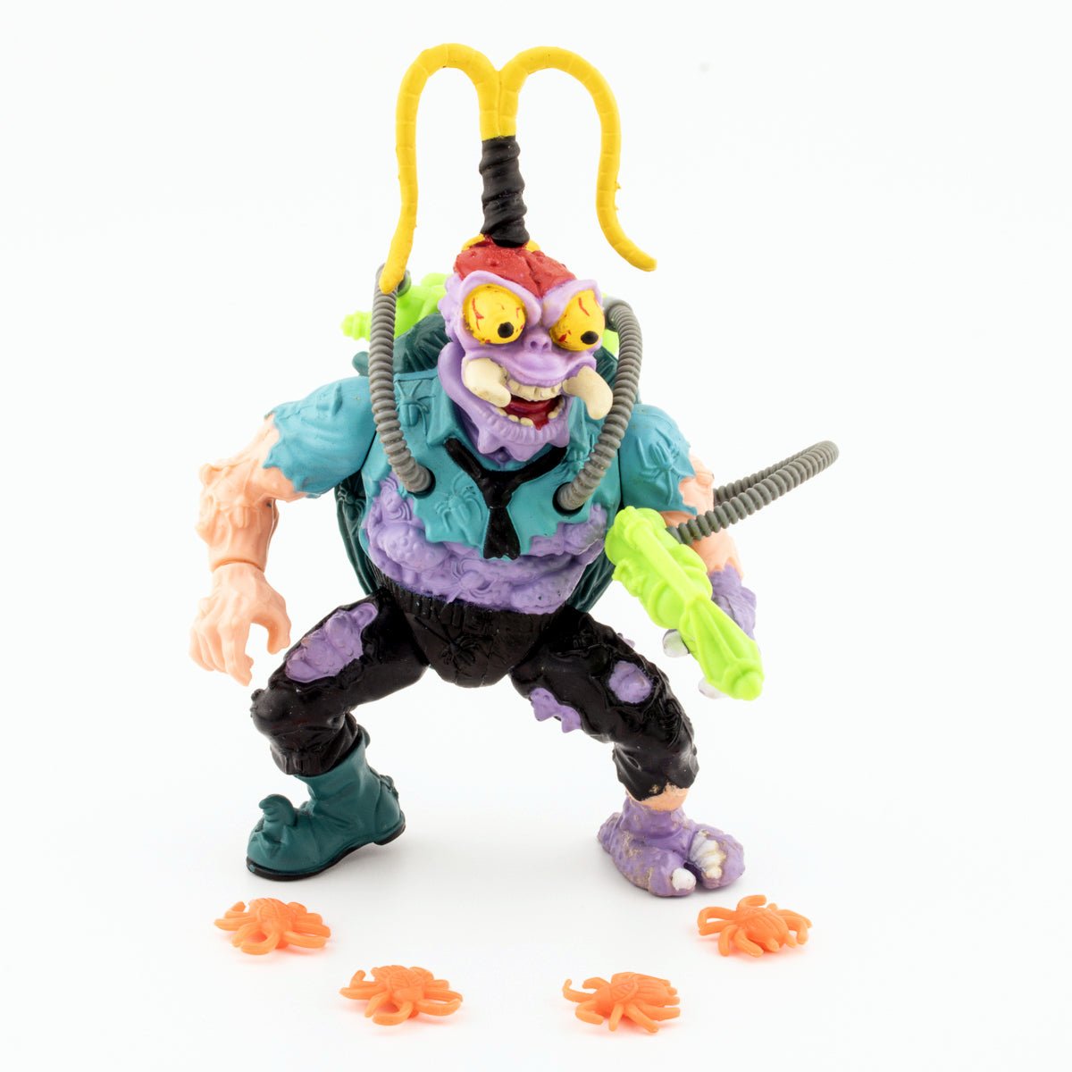 Vintage TMNT Scumbug 1990 Playmates Teenage Mutant Ninja Turtles Action Figure - DT Collectable Toys
