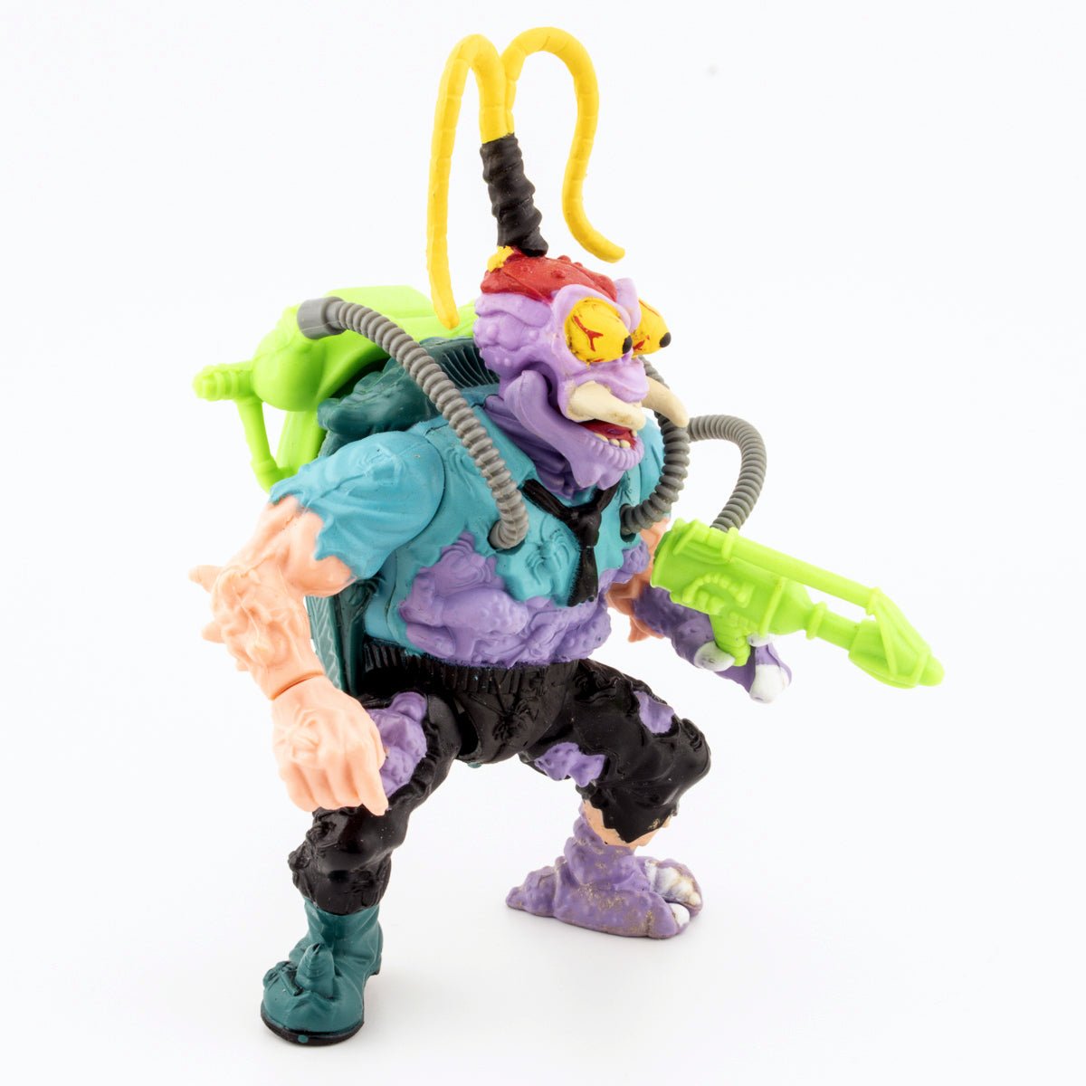 Vintage TMNT Scumbug 1990 Playmates Teenage Mutant Ninja Turtles Action Figure - DT Collectable Toys