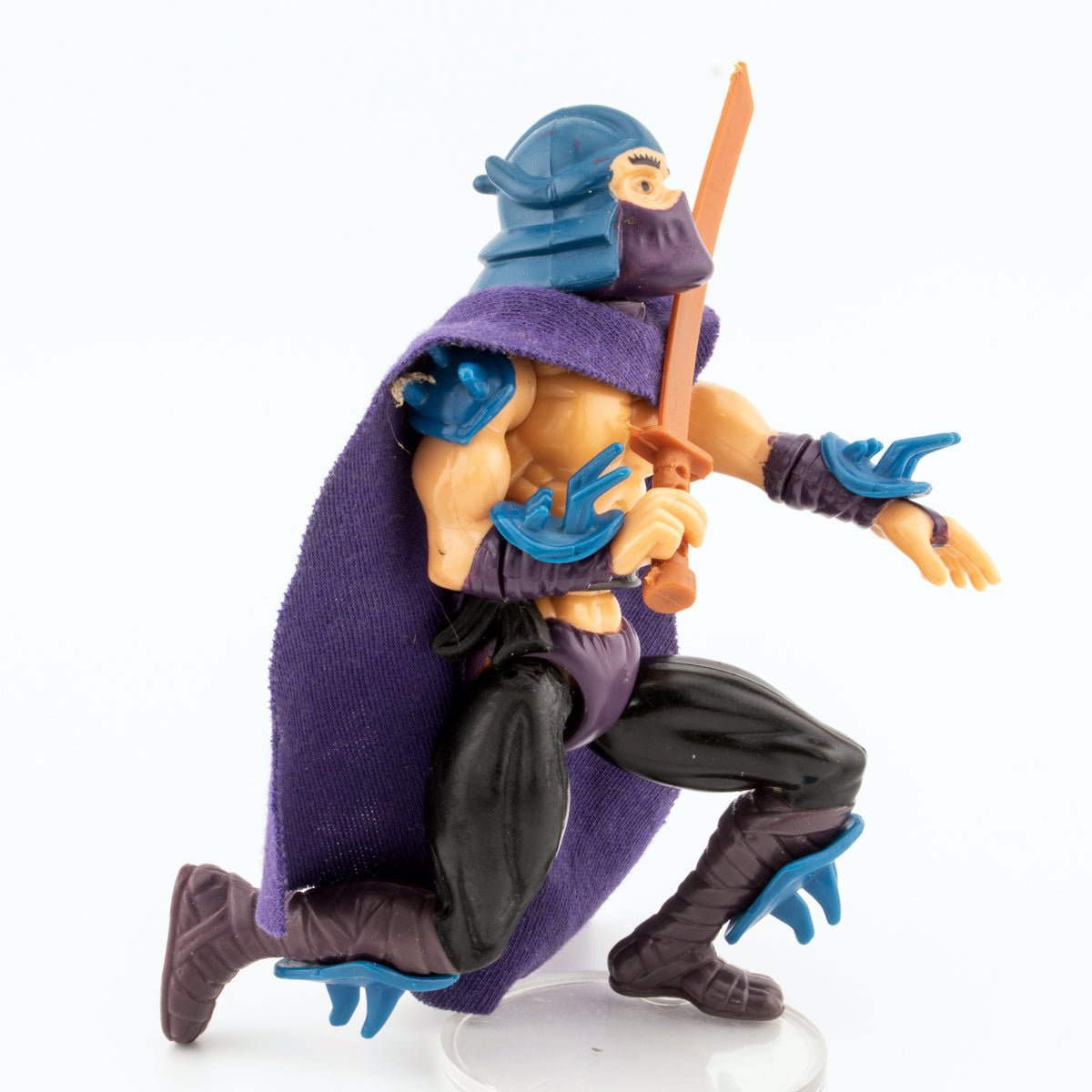 Vintage TMNT Shredder 1988 Playmates Teenage Mutant Ninja Turtles Action Figure - DT Collectable Toys