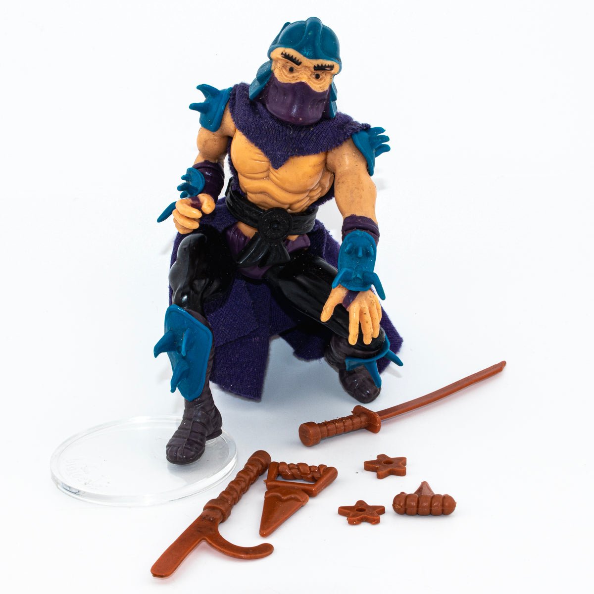 Vintage TMNT Shredder 1988 Playmates Teenage Mutant Ninja Turtles Action Figure Picture 1