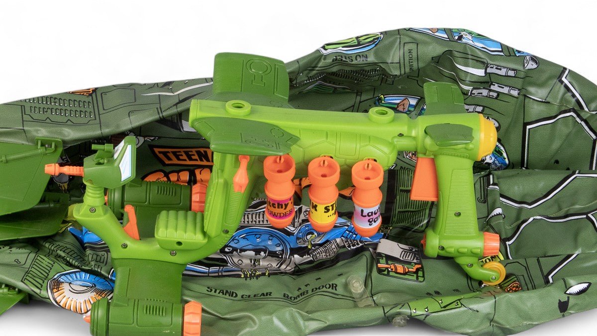 Vintage TMNT Turtle Blimp 1988 Playmates Teenage Mutant Ninja Turtles - DT Collectable Toys