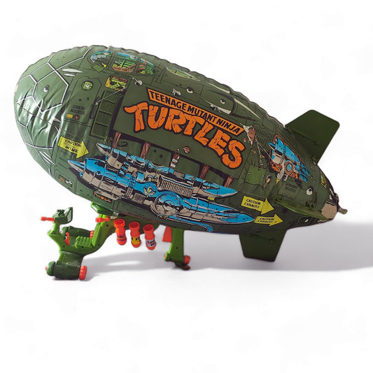 Vintage TMNT Turtle Blimp 1988 Playmates Teenage Mutant Ninja Turtles - DT Collectable Toys