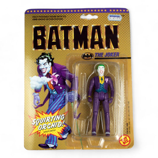 Vintage Toy Biz Batman The Joker 1989 Action Figure Opened - DT Collectable Toys