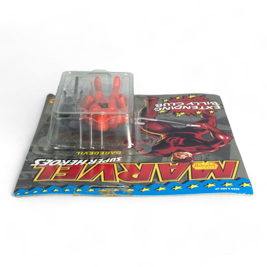 Vintage Toy Biz Daredevil Marvel Super Heroes Carded Action Figure Opened - DT Collectable Toys