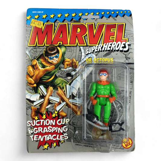 Vintage Toy Biz Dr Octopus Marvel Super Heroes Carded Action Figure Opened - DT Collectable Toys