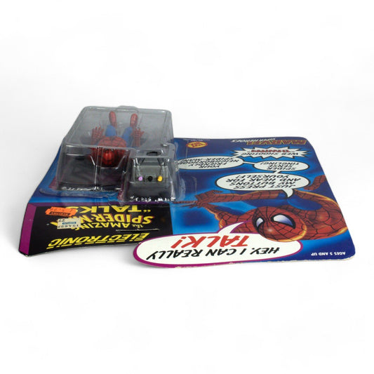 Vintage Toy Biz Spider - Man Electronic "Talks" 1991 Action Figure Opened - DT Collectable Toys