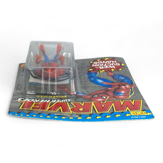 Vintage Toy Biz Spider - Man Marvel Super Heroes Carded Action Figure Opened - DT Collectable Toys