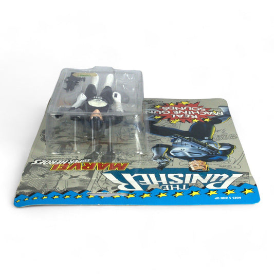 Vintage Toy Biz the Punisher Marvel Super Heroes Carded Figure Opened - DT Collectable Toys