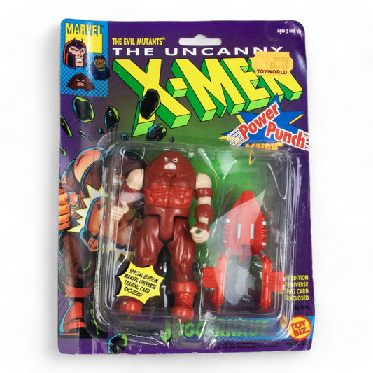 Vintage Toy Biz X - Men The Uncanny Juggernaut Carded Action Figure Opened - DT Collectable Toys