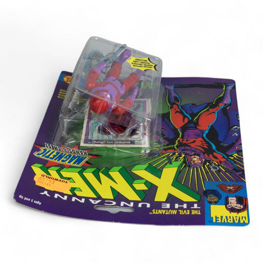Vintage Toy Biz X - Men The Uncanny Magneto Carded Action Figure Opened - DT Collectable Toys