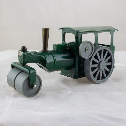 Vintage Triang Minic Tinplate Clockwork Steamroller Excellent Working Condition