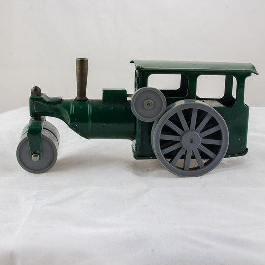 Vintage Triang Minic Tinplate Clockwork Steamroller Excellent Working Condition