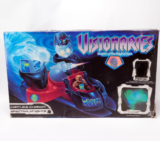 Visionaries Capture Chariot 1987 Hasbro Complete with Feryl Spectral KnightsAction Figure Vehicle Picture 1