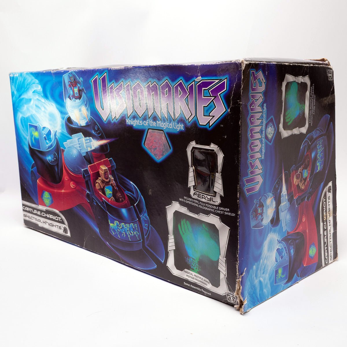 Visionaries Capture Chariot 1987 Hasbro Complete with Feryl Spectral Knights Action Figure Vehicle Picture 2